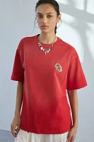 Market Rose Icon Sunfaded Cotton Tee