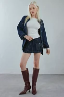 BDG Ranger Cargo Denim Micro Mini Skirt