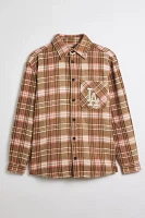 Pro Standard MLB Los Angeles Dodgers Long Sleeve Flannel Shirt