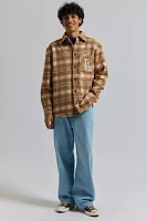 Pro Standard MLB Los Angeles Dodgers Long Sleeve Flannel Shirt