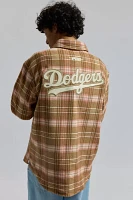 Pro Standard MLB Los Angeles Dodgers Long Sleeve Flannel Shirt
