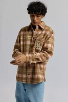 Pro Standard MLB Los Angeles Dodgers Long Sleeve Flannel Shirt