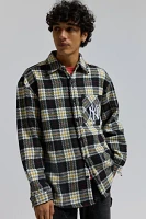 Pro Standard MLB New York Yankees Long Sleeve Flannel Shirt
