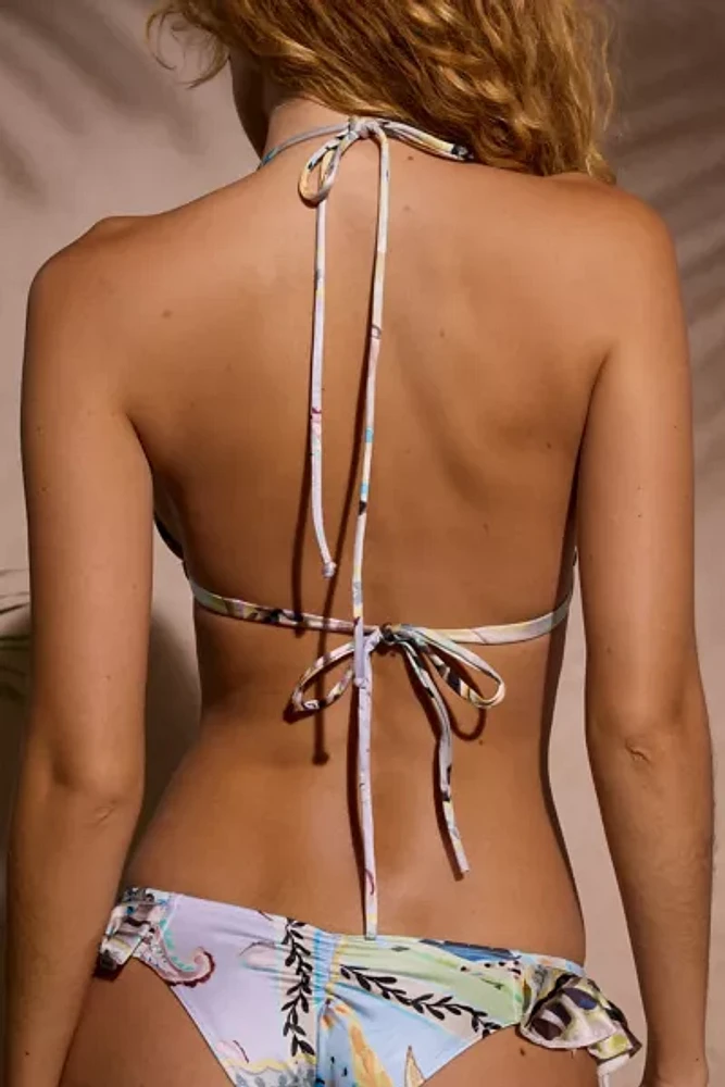 Montce Emma Ruched Bralette Bikini Top
