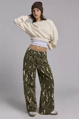 BDG Jaya Printed Oversized Baggy Boyfriend Jean