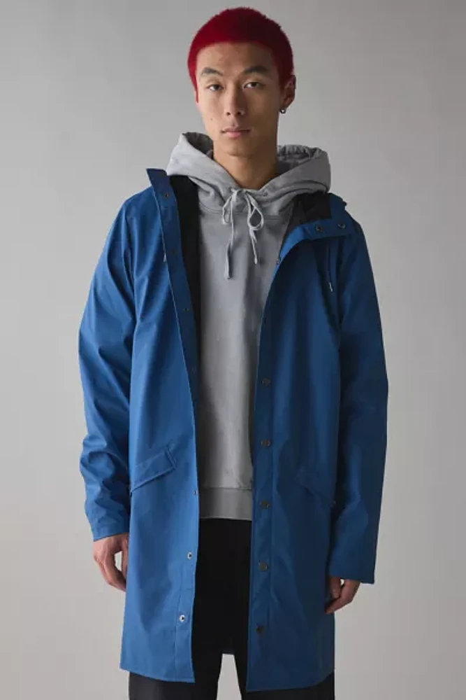 RAINS Long Contemporary Rain Jacket