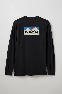 KAVU Etch Graphic Long Sleeve Tee