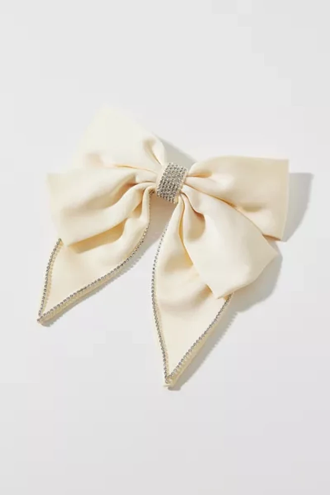 Glitter Hair Bow Clip