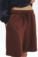 ReMADE By UO Remnants Longline Sweat Short