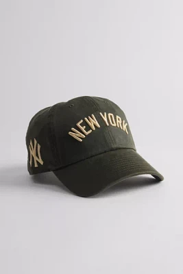 Mitchell & Ness MLB New York Yankees Leather Dad Hat