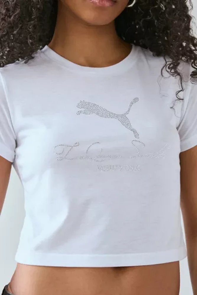 Puma X LaQuan Smith Cropped Baby Tee
