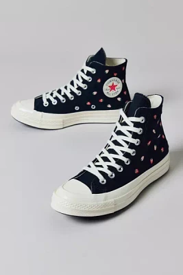 Converse Women's Chuck 70 Embroidered Strawberry High Top Sneaker