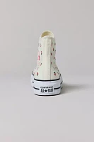 Converse Women's Chuck Taylor All Star Embroidered Strawberries Lift Platform Sneaker