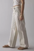 Abrand 99 Bone Baggy Tied-Up Jean