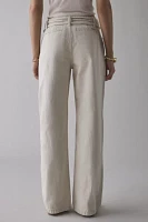 Abrand 99 Bone Baggy Tied-Up Jean