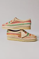 Clarks Women's Wallabee Multicolor Raffia Shoe