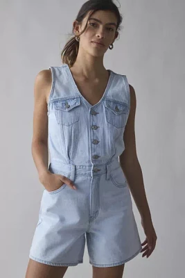 Levi's® Denim Vest Romper