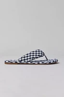 Beach By Matisse Footwear Gidget Gingham Thong Sandal