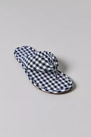 Beach By Matisse Footwear Gidget Gingham Thong Sandal