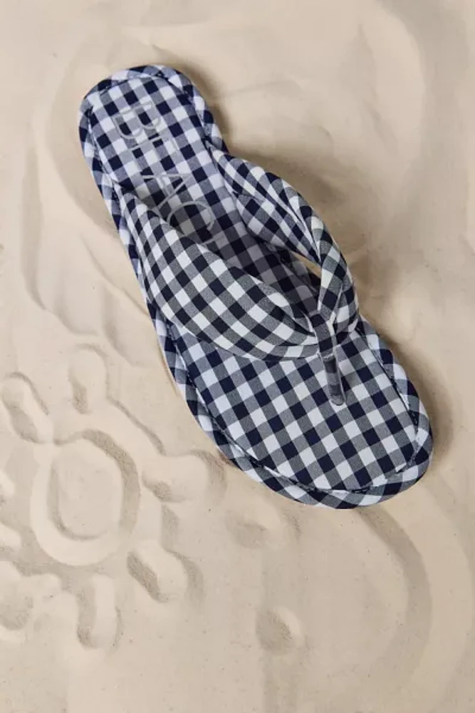 Beach By Matisse Footwear Gidget Gingham Thong Sandal