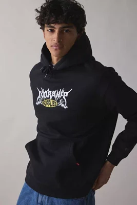 WORSHIP SUPPLIES Messenger Graphic Hoodie Sweatshirt
