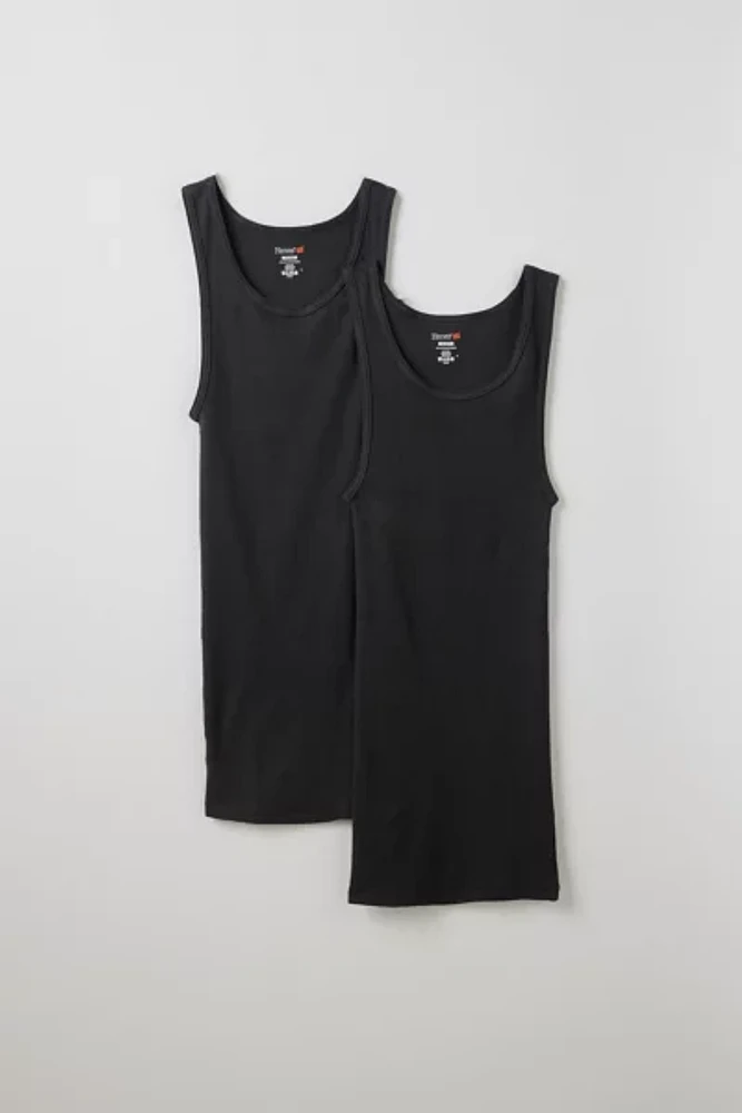 Hanes UO Exclusive Ribbed Tank Top 2-Pack
