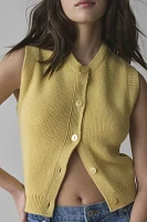 BDG Santorini Cropped Sweater Vest