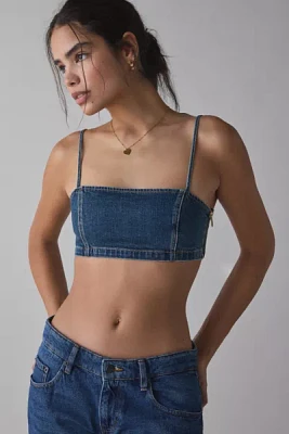 Abrand Devotion Denim Bralette