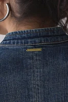 Abrand Devotion Slip Zip-Front Denim Jacket