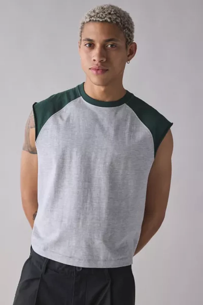 BDG Carson Cutoff Baseball Tee