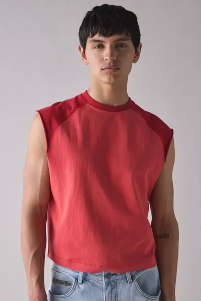 BDG Carson Cutoff Baseball Tee