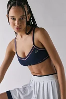 Lacoste Contrast Stripe Accent Sports Bra