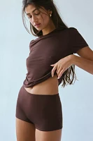 Dippin’ Daisy’s Kylie Cropped Tee & Micro Short Lounge Set