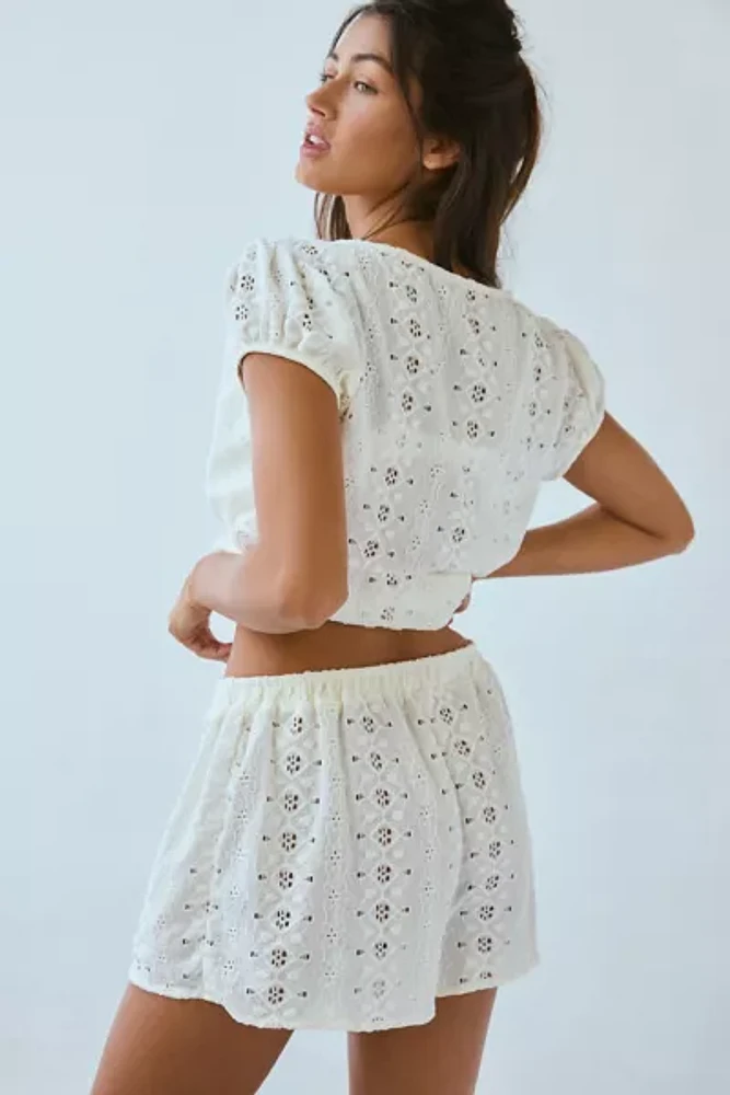 Dippin’ Daisy’s Riverbend Lace Micro Short