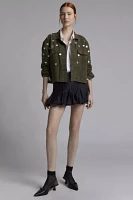 ReMADE By UO Button Detail Cropped Jacket