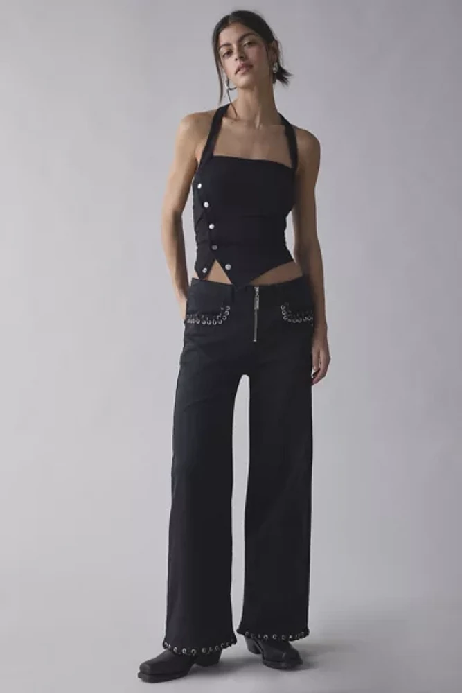FANG NYC UO Exclusive Wide Leg Jean