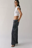 True Religion Natalie Big T Low-Rise Relaxed Cargo Jean
