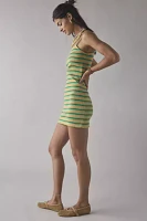 Billabong Mami Wata Stripe Knit Mini Dress