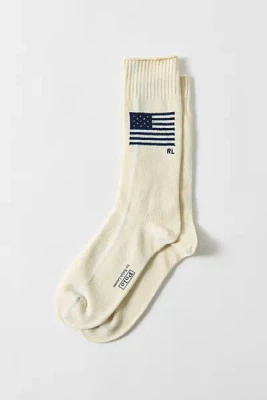 Polo Ralph Lauren Indigo Yarn Dye Boot Sock