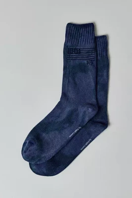 Polo Ralph Lauren Indigo Piece Dye Boot Sock