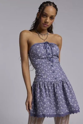 Kimchi Blue Matilda Strapless Mini Dress
