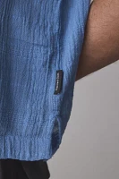 Standard Cloth Liam Textured Gauze Button-Down Shirt