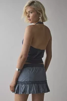 Silence + Noise Alexis Bubble Hem Cargo Skirt