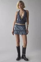 Silence + Noise Alexis Bubble Hem Cargo Skirt