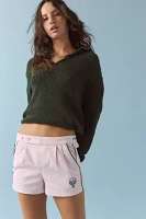 BDG Grand Slam Tennis Embroidered Short