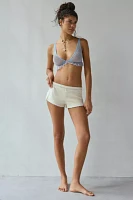 Only Hearts Sheer Swiss Dot Mesh Ruffle Bralette