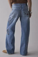 BDG Kayla Embroidered Low-Rise Jean