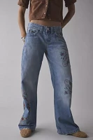 BDG Kayla Embroidered Low-Rise Jean