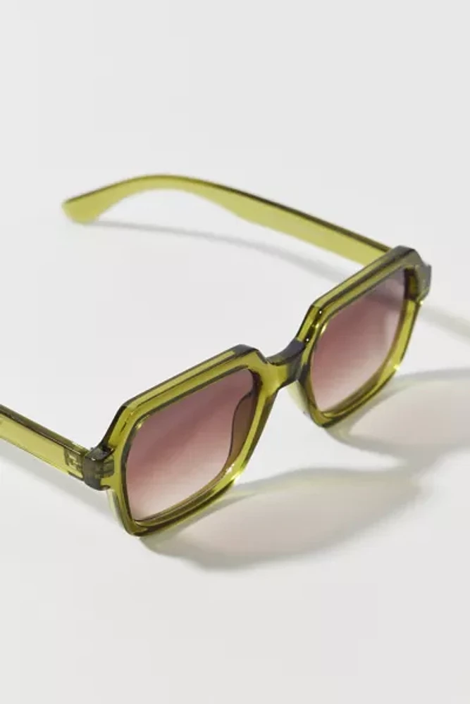 Cleo Plastic Square Sunglasses