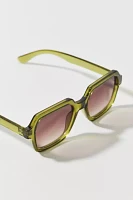Cleo Plastic Square Sunglasses
